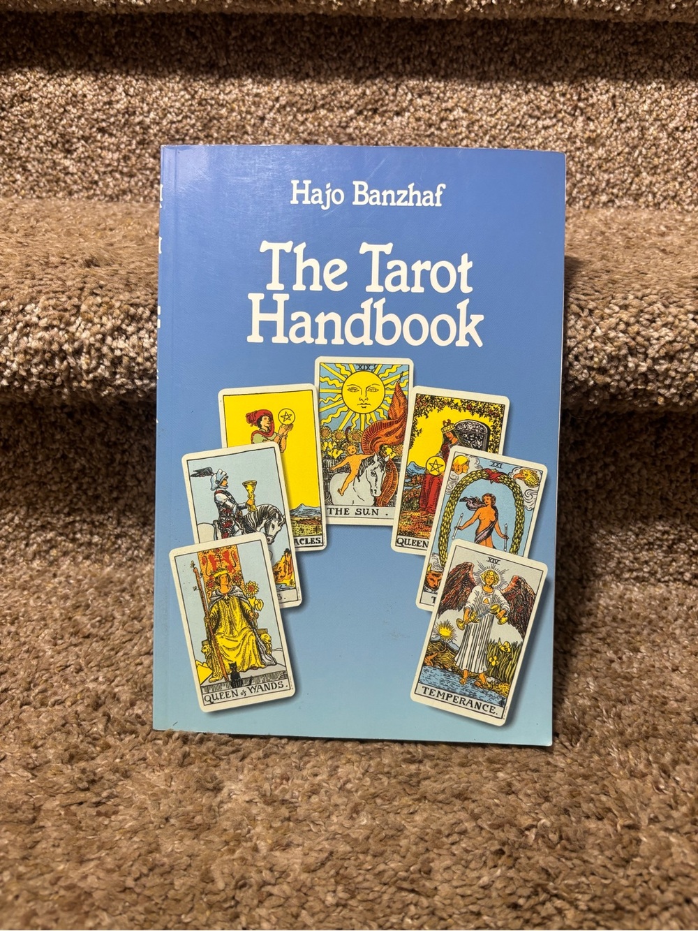 Hajo Banzhaf The Tarot Handbook - Light Blue Cover